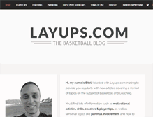 Tablet Screenshot of layups.com